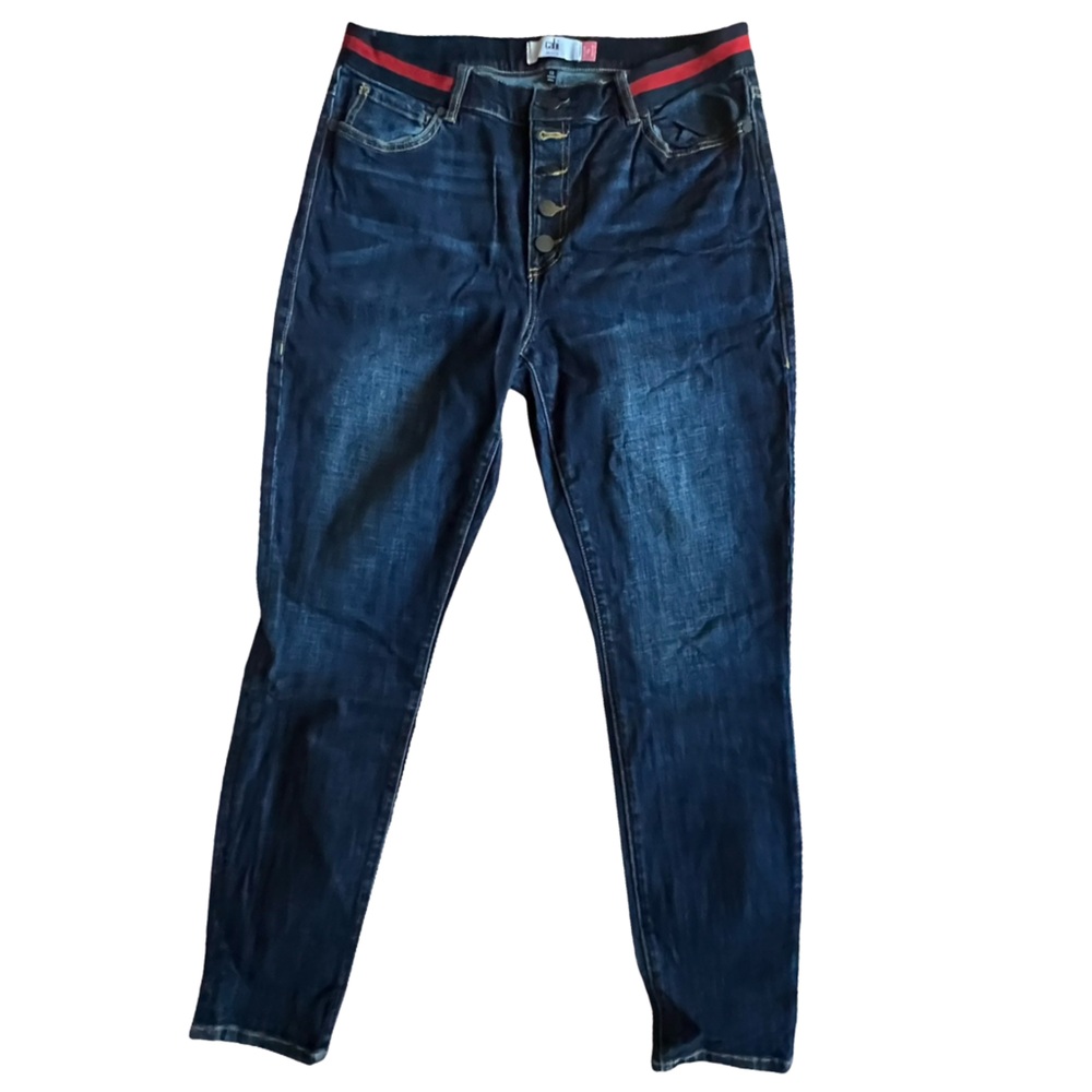 Cabi Button Fly Skinny Jeans
